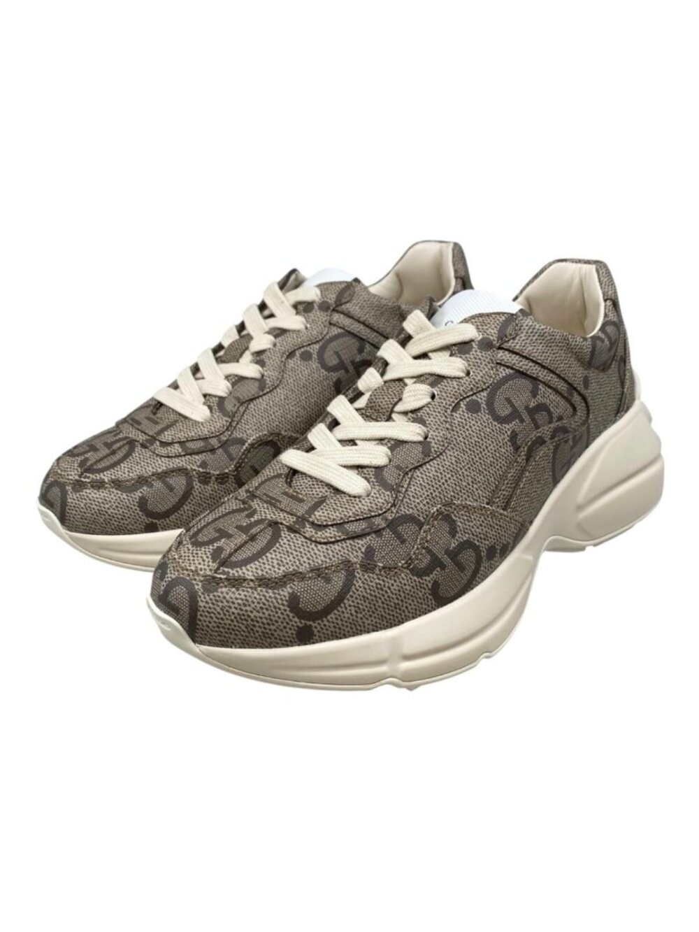 Gucci Sneakers Rhyton GG Supreme Logo Beige